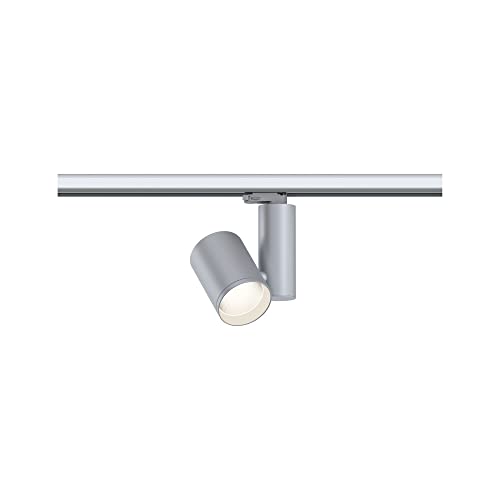 Paulmann 91337 LED Schienensystem ProRail3 Schienenspot Zeuz 39° 33W 3000K 230V Silber dimmbar Schienensysteme Deckenschiene Metall, Kunststoff von Paulmann
