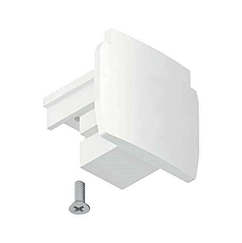 Paulmann 91383 Schienensystem ProRail3 Verbinder Endkappe 1er-Pack 35x31,5mm Weiß Schienensysteme Deckenschiene Kunststoff von Paulmann