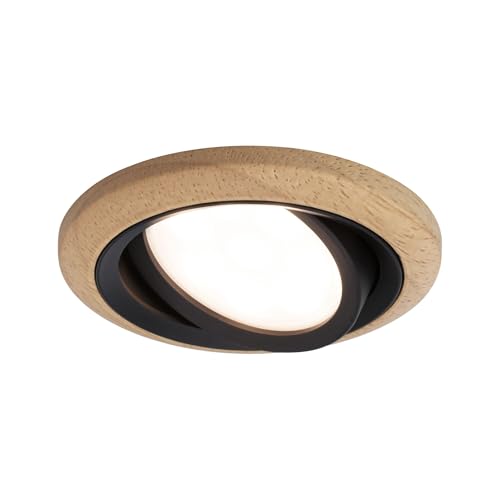 Paulmann 92238 EBL Set Lanati Coin schwenkbar LED 1x6W 470lm 230V Holz schwarz matt Paulmann 92238 EBL Set Lanati Coin schwenkbar LED 1x6W 470lm 230V Holz schwarz matt von Paulmann