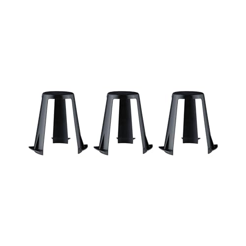 Paulmann 92399 Zubehör Abstandshalter für Einbauleuchten 3er-Set 62-90mm Schwarz Kunststoff von Paulmann