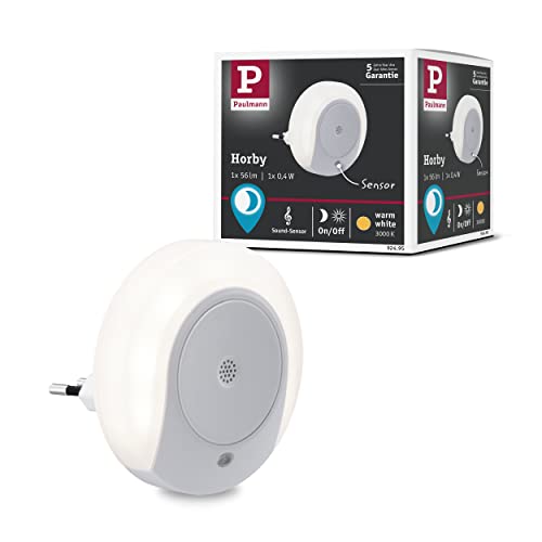 Paulmann 92495 Stecker Nachtlicht Horby rund Weiß mit Dämmerungs- und Geräuschsensor Paulmann 92495 Stecker Nachtlicht Horby rund Weiß mit Dämmerungs- und Geräuschsensor von Paulmann