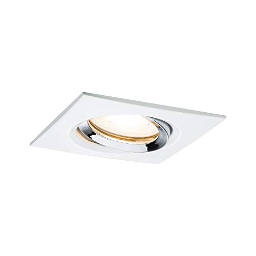 Paulmann Premium EBL Set Name IP65 eckig schwenkb LED 1x_W 230V GU10 51mm Weiß/Chrom Paulmann Premium EBL Set Name IP65 eckig schwenkb LED 1x_W 230V GU10 51mm Weiß/Chrom von Paulmann