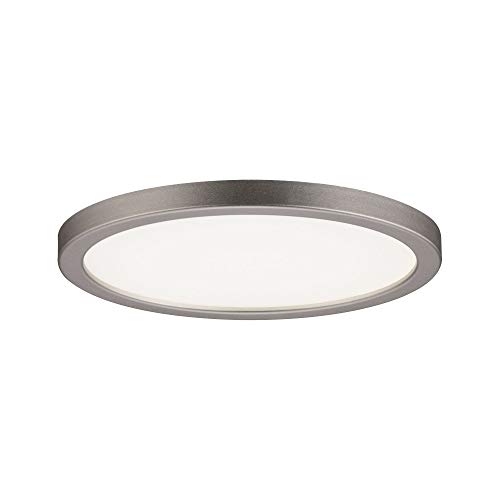 Paulmann 929.47 LED Einbaupanel Areo IP23 rund 8W 3000K Nickel matt von Paulmann