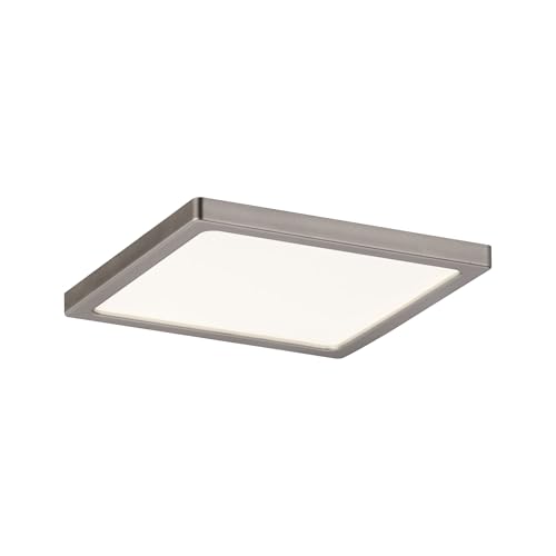 Paulmann 929.53 LED Einbaupanel Areo IP23 eckig 8W 3000K Nickel matt von Paulmann