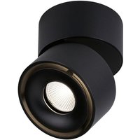 Paulmann 93371 Spircle LED-Aufbauleuchte LED LED fest eingebaut 8 W Schwarz (matt) von Paulmann