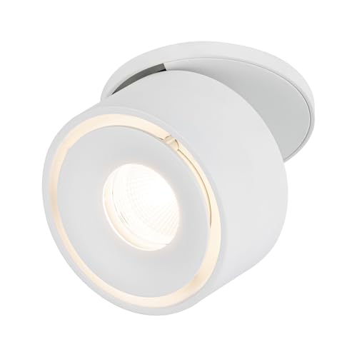 Paulmann 93372 LED Einbauleuchte Spircle 78mm incl. 1x8,0 W Warmweiß Weiß matt Aluminium Beleuchtungssystem 3000 K Paulmann 93372 LED Einbauleuchte Spircle 78mm incl. 1x8,0 W Warmweiß Weiß matt Aluminium Beleuchtungssystem 3000 K von Paulmann