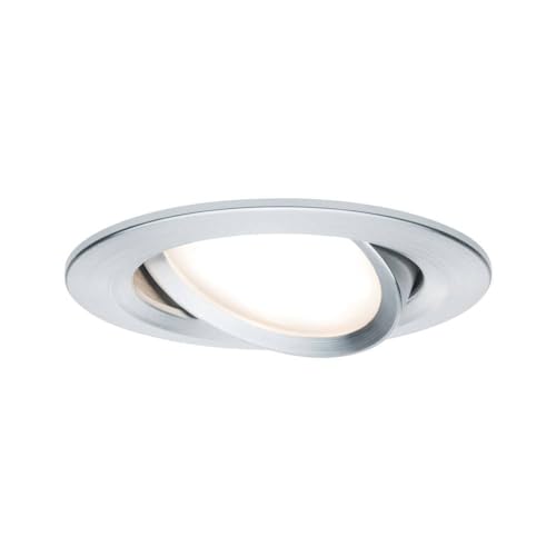Paulmann 93450 Einbauleuchte LED Coin Nova rund 6,5W Alu 1er-Set schwenkbar IP23 sprühwassergeschützt Paulmann 93450 Einbauleuchte LED Coin Nova rund 6,5W Alu 1er-Set schwenkbar IP23 sprühwassergeschützt von Paulmann