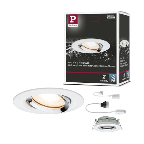 Paulmann 93663 Premium EBL Nova IP65 schwenkb rund max 1x35W GU10 von Paulmann