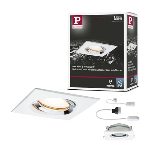 Paulmann 93664 Premium EBL Nova IP65 schwenkb eckig max 1x35W GU1 von Paulmann