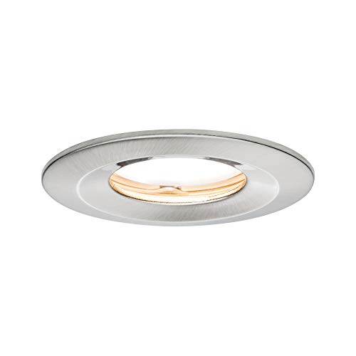 Paulmann Premium EBL Set Coin Slim dimmbar rund starr IP65 LED 1x6,8W 230V 51mm Eisen g/Alu von Paulmann