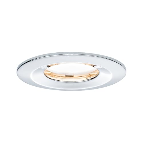 Paulmann Premium EBL Set Coin Slim dimmbar rund starr IP65 LED 1x6,8W 230V 51mm Chrom/Alu von Paulmann
