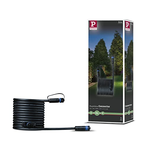 Paulmann 939.27 Outdoor Plug & Shine Connector 5m 1in-2out IP68 2x1,5mm² 93927 Verlängerungskabel Verbindungskabel Aussenbeleuchtung von Paulmann