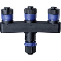 Paulmann - 93929 Beleuchtungssystem Plug & Shine 3fach-Verteiler Schwarz von Paulmann