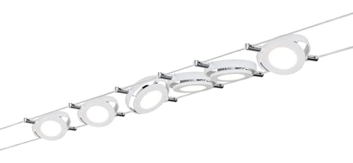 Paulmann 941.06 Seilsystem, Integriert, silber von Paulmann