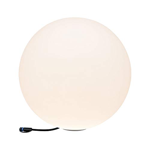 Paulmann 94179 Plug & Shine Lichtobjekt Globe IP67 3000K 575lm 24V Kugelleuchte Aussenleuchte Gartenbeleuchtung Terassenbeleuchtung 94179 von Paulmann