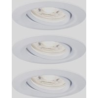 Paulmann - 94293 ebl Nova mini Coin LED-Einbauleuchte 3er Set 4 w Weiß von Paulmann