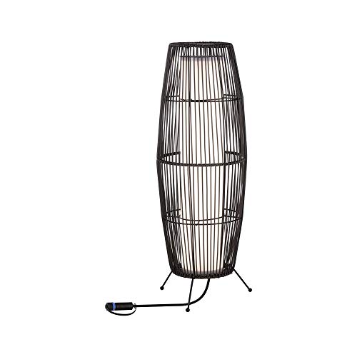 Paulmann Plug & Shine Lichtobjekt Basket, IP44, 3000K, 8W, 24V, Anthrazit, 60x20cm von Paulmann