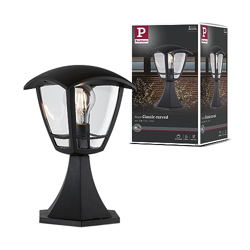 Paulmann House Minipoller Classic curved, IP44, max 12 W, 230V, E27, Stehleuchte, Pollerleuchte von Paulmann