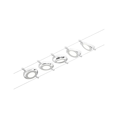 Paulmann Wire Systems Set RoundMac 5x4,5W Weiß mat Paulmann Wire Systems Set RoundMac 5x4,5W Weiß mat von Paulmann