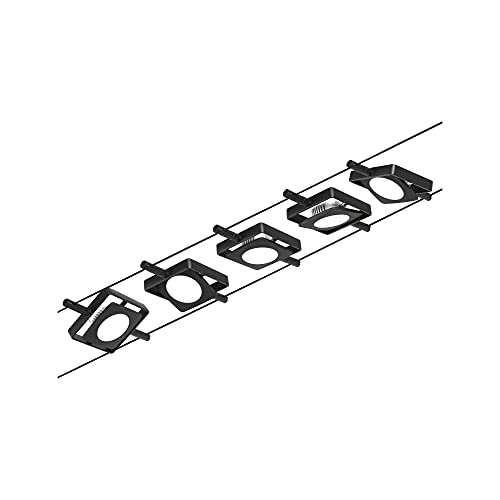 Paulmann Wire Systems Set MacLED 5x4,5W Schwarz ma von Paulmann