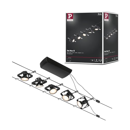 Paulmann Wire Set MacII max5x10W GU5,3 Schwarz ma Paulmann Wire Set MacII max5x10W GU5,3 Schwarz ma von Paulmann