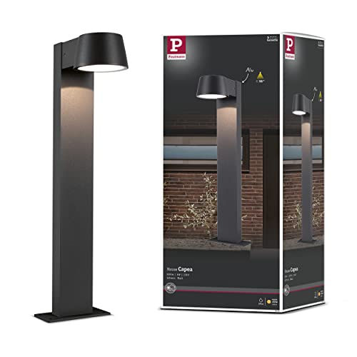 Paulmann 94454 LED Außenleuchte Pollerleuchte Capea IP44 Warmweiß incl. 1x6 Watt Außenbeleuchtung Schwarz Außenlampe Aluminium Gartenlampe 3000 K Paulmann 94454 LED Außenleuchte Pollerleuchte Capea IP44 Warmweiß incl. 1x6 Watt Außenbeleuchtung Schwarz Außenlampe Aluminium Gartenlampe 3000 K von Paulmann