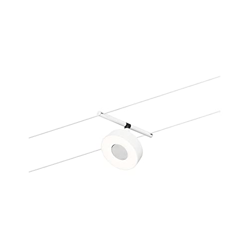 Paulmann 94478 LED Seilsytem Circle Einzelspot 400lm incl. 1x5 W Warmweiß Weiß matt, Chrom Kunststoff, Metall Beleuchtungssystem 3000 K Paulmann 94478 LED Seilsytem Circle Einzelspot 400lm incl. 1x5 W Warmweiß Weiß matt, Chrom Kunststoff, Metall Beleuchtungssystem 3000 K von Paulmann