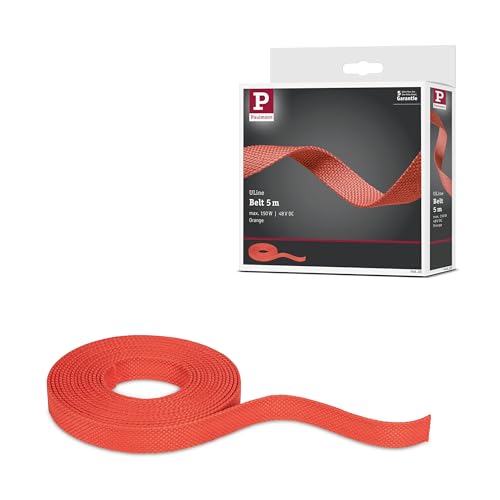 Paulmann 94620 ULine Gurt 5m Dacron Textil Kupfer Orange von Paulmann