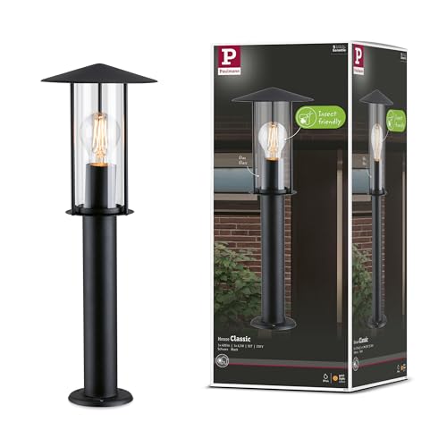 Paulmann 94737 LED Außenleuchte Pollerleuchte Classic insektenfreundlich IP44 500mm 2200K 4,3W 420lm 230V Schwarz E27 Metall Goldlicht Gartenpoller Paulmann 94737 LED Außenleuchte Pollerleuchte Classic insektenfreundlich IP44 500mm 2200K 4,3W 420lm 230V Schwarz E27 Metall Goldlicht Gartenpoller von Paulmann