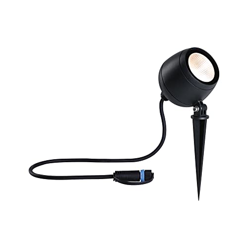 Paulmann 94775 Plug & Shine LED Gartenstrahler Kikolo IP65 7,2W 460lm dimmbar 261mm Anthrazit Kst/Alu 3000K Außenleuchte Paulmann 94775 Plug & Shine LED Gartenstrahler Kikolo IP65 7,2W 460lm dimmbar 261mm Anthrazit Kst/Alu 3000K Außenleuchte von Paulmann
