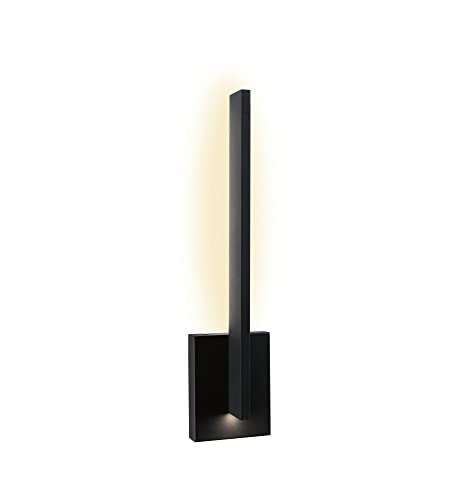 Paulmann 94786 LED Außenwandleuchte Levka IP44 13,5W 1500lm 485mm dimmbar Anthrazit Aluminium 3000K - Warmweiß von Paulmann