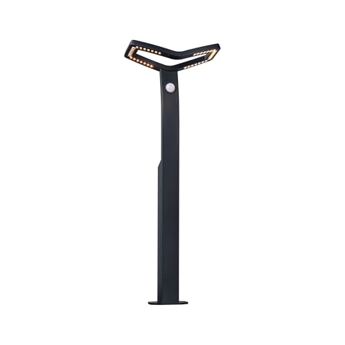 Paulmann 94792 LED Pollerleuchte Zigbee 3.0 Alara Bewegungsmelder insektenfreundlich IP44 eckig 665mm 3000-2200K 10W 450lm 230V Anthrazit Metall Paulmann 94792 LED Pollerleuchte Zigbee 3.0 Alara Bewegungsmelder insektenfreundlich IP44 eckig 665mm 3000-2200K 10W 450lm 230V Anthrazit Metall von Paulmann