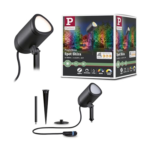 Paulmann 94849 Beleuchtungssystem Plug & Shine LED-Gartenstrahler LED 6.5W RGBW Anthrazit Paulmann 94849 Beleuchtungssystem Plug & Shine LED-Gartenstrahler LED 6.5W RGBW Anthrazit von Paulmann