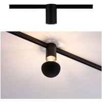 Paulmann 94975 URail Spot Ceiling Socket Schwarz max. 1x20W E27 dimmbar ohne Leuchtmittel von Paulmann