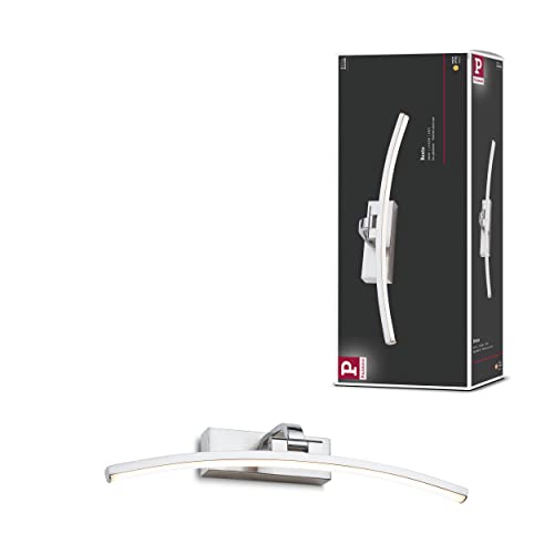 Paulmann 95557 LED Bilderleuchte Bento 400mm incl. 1x8,5 W Warmweiß Nickel gebürstet Bildbeleuchtung Metall Wandlampe 3000 K Paulmann 95557 LED Bilderleuchte Bento 400mm incl. 1x8,5 W Warmweiß Nickel gebürstet Bildbeleuchtung Metall Wandlampe 3000 K von Paulmann