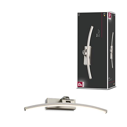 Paulmann 95560 LED Bilderleuchte Bento 400mm incl. 1x8,5 W Warmweiß Altmessing Bildbeleuchtung Metall, Kunststoff Wandlampe 3000 K von Paulmann