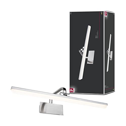 Paulmann 95573 LED Bilderleuchte Renan 600mm incl. 1x11 W Warmweiß Alu gebürstet Bildbeleuchtung Metall, Acryl Wandlampe 3000 K von Paulmann