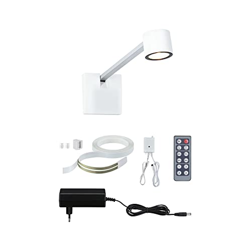 Paulmann 95576 LED Bilderleuchte Adelia Set 370lm incl. 1x4,5 Watt dimmbar Bildbeleuchtung 2700 K von Paulmann