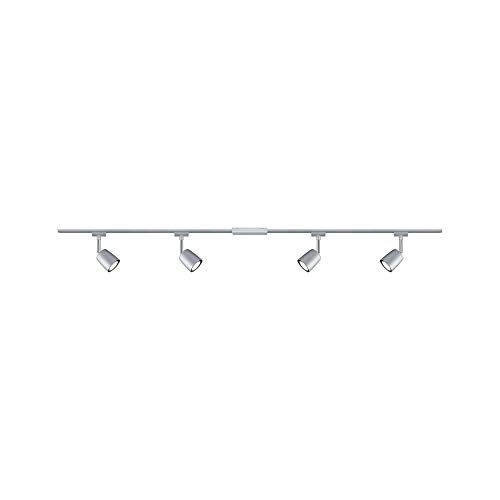 Paulmann 968.97 URail Set Cover Chrom matt ohne Leuchtmittel max. 4x10W GU10 von Paulmann