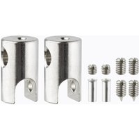 978019 Niedervolt-Seilsystem-Komponente Seilklotz 2er Set Chrom - Paulmann 978019 Niedervolt-Seilsystem-Komponente Seilklotz 2er Set Chrom - Paulmann von Paulmann