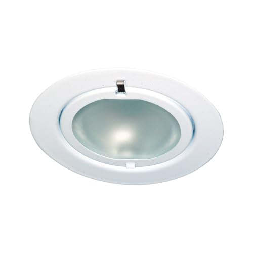 Paulmann 98466 Möbeleinbauleuchte Micro Line Klipp Klapp rund max. 20 Watt Schrankleuchte Weiß Schranklicht Metall, Glas Küchenlampe G4 von Paulmann