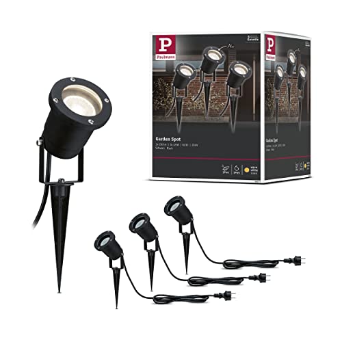 Paulmann 988.97 Special Line Garden 3er-Set Spotlight IP44 GU10 Warmweiß 3x3,5W 98897 LED Aussenbele Paulmann 988.97 Special Line Garden 3er-Set Spotlight IP44 GU10 Warmweiß 3x3,5W 98897 LED Aussenbele von Paulmann