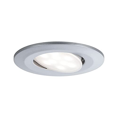 Paulmann 99932 Einbauleuchte LED Calla rund 1x6,5W Chrom matt schwenkbar Paulmann 99932 Einbauleuchte LED Calla rund 1x6,5W Chrom matt schwenkbar von Paulmann