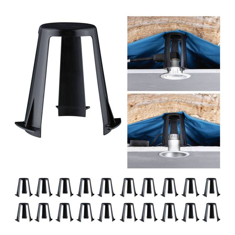 Paulmann Abstandshalter für Einbauleuchten, 6,2 - 9 cm, 20er von Paulmann