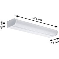 Paulmann Arneb 70878 LED-Spiegelleuchte 9 W Warmweiß Weiß Paulmann Arneb 70878 LED-Spiegelleuchte 9 W Warmweiß Weiß von Paulmann