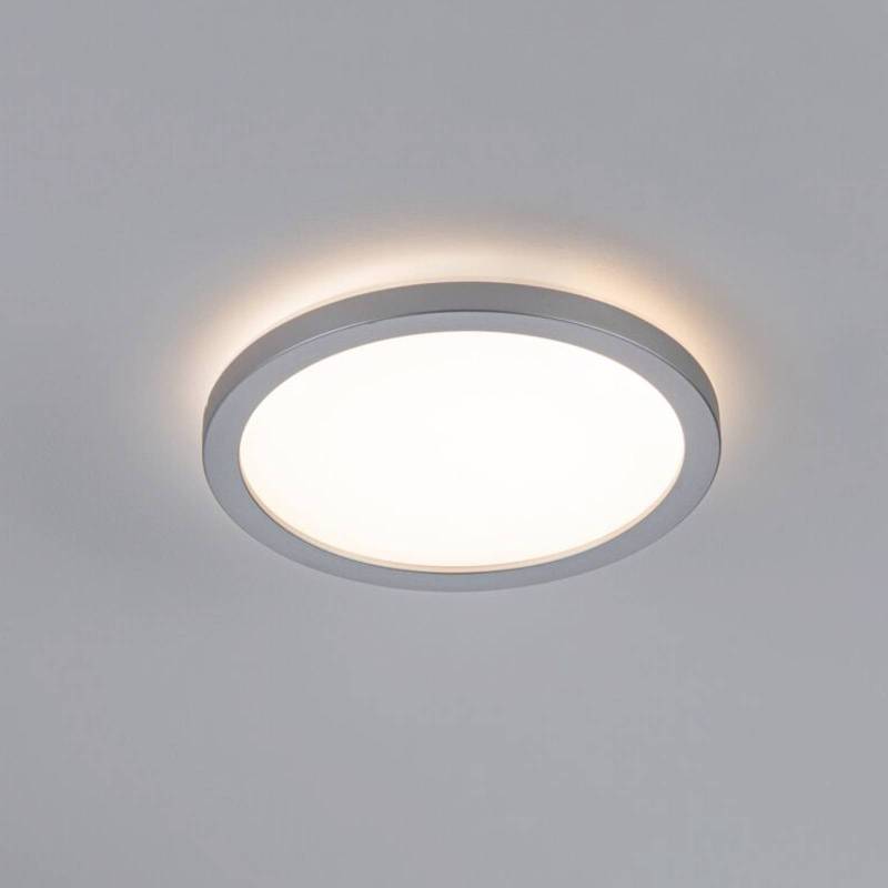 Paulmann Atria Shine Panel on/off chrom 830 Ø19cm von Paulmann