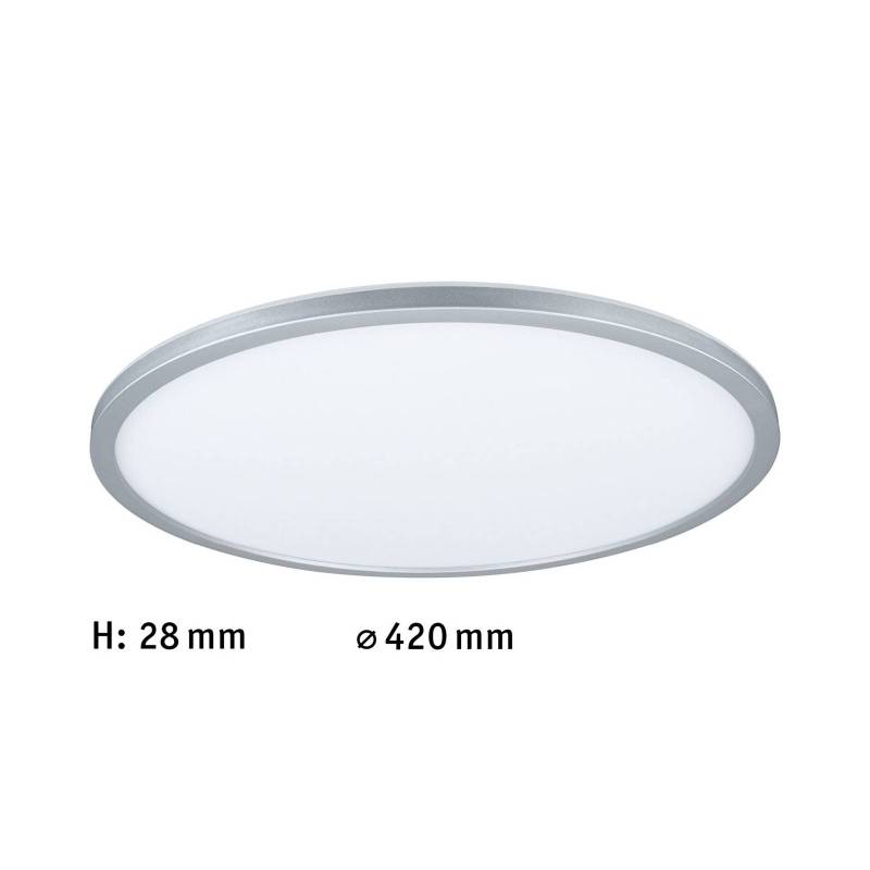 Paulmann Atria Shine Panel dim chrom RGBW Ø42cm Paulmann Atria Shine Panel dim chrom RGBW Ø42cm von Paulmann