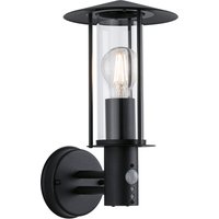 Paulmann Außen-Wandleuchte "Classic IP44 173mmmax. 15W 230V Dunkelgrau Metall, Glas", 1 flammig-flammig von Paulmann