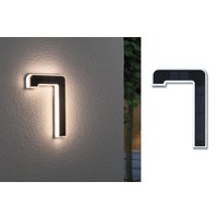 Paulmann LED Außen-Wandleuchte "Solar Hausnummer", 1 flammig-flammig von Paulmann