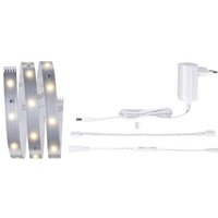 Paulmann Comfort Set Regal 1m 78895 LED-Streifen-Basisset mit Stecker 24V 1m Warmweiß 1 Set von Paulmann